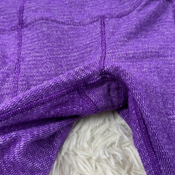 Lululemon Speed Tight Rulu Heathered Herringbone Tender Violet - Picture 2 of 6
